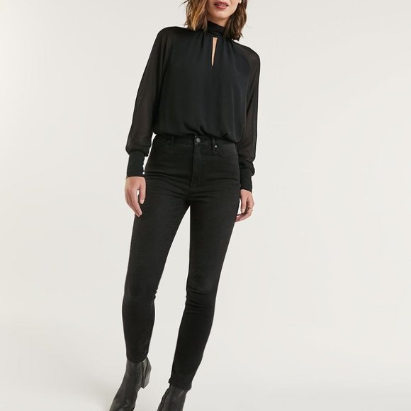 Willow and Thread black pants skinny jeans - Picture 8 of 8